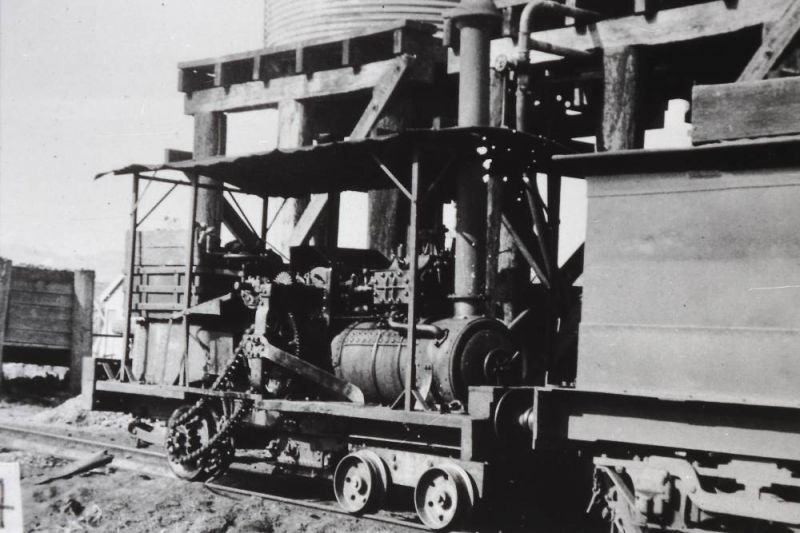 Locomotives on Queensland private railways - ARHS Qld
Slide 4- Beaudesert  Tramway "Foden" locomotive.
