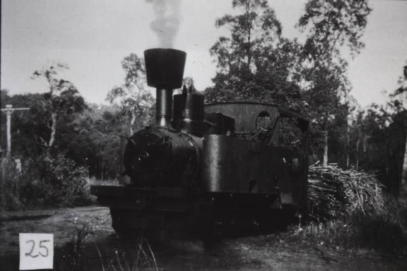 Locomotives on Queensland private railways - ARHS Qld
Slide 25 - Plane Creek Mill Maffei locomotive.
