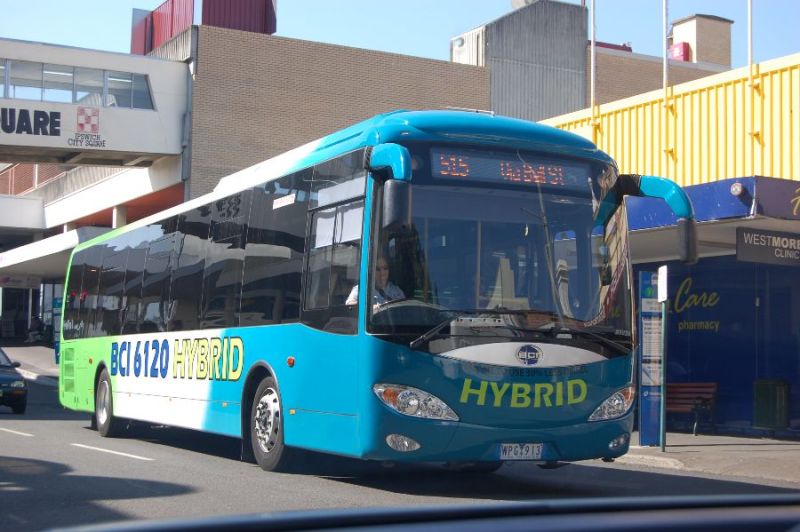 Hybrid bus trial 2009
Route 515 Ipswich
