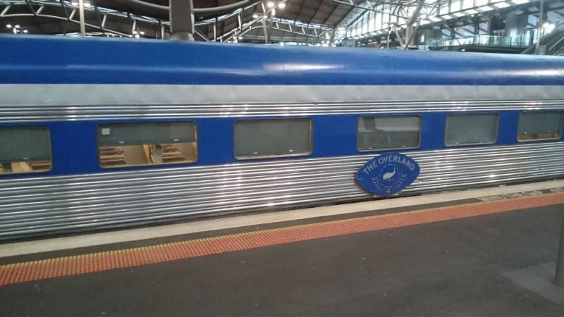 The Overland at Southern Cross
The Overland carriage
