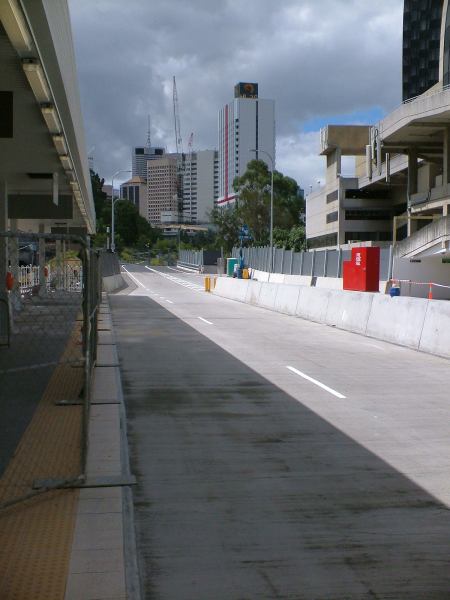 Roma St station bus way
