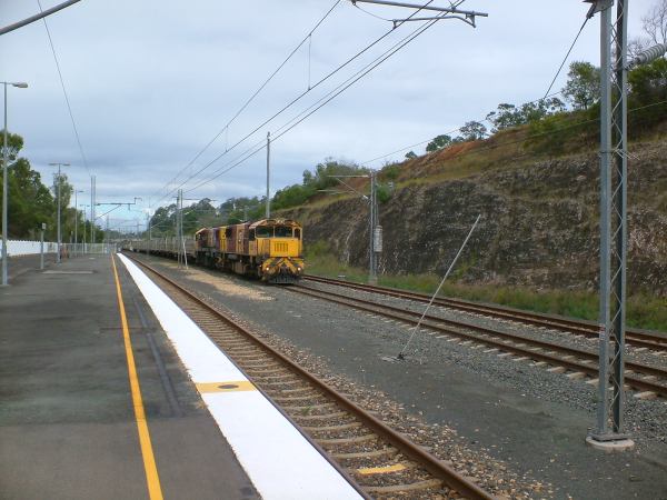 UP cattle train Gympie North
