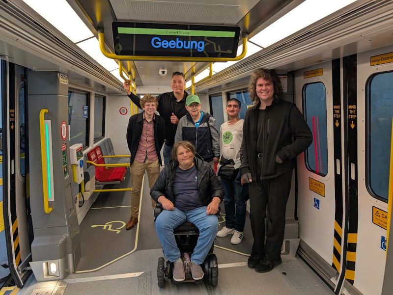 Group from BTQ on the visit.
