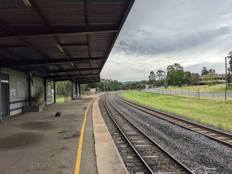 Looking towards Toowoomba (Up direction).
