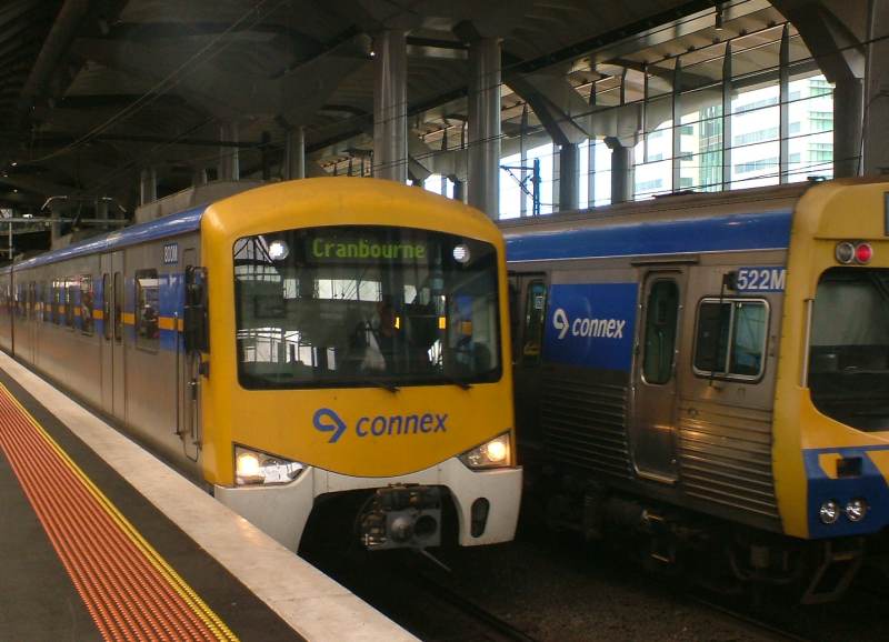 Connex Cranbourne service
Southern Cross Station 2008
